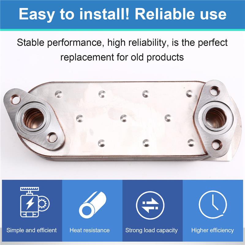 New 0K55114701 Oil Cooler For Hyundai Terracan 2.5L 2.9L Diesel 09.2004-10.2006 K2700 K3000 2001 Kia Carnival