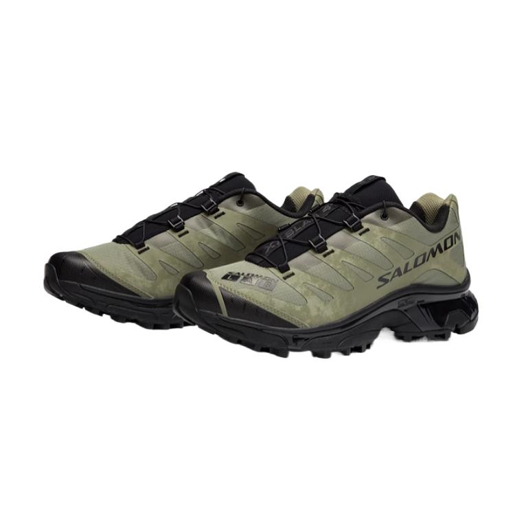 Salomon XT-4 OG Protective Comfortable Versatile Breathable Low-Top Lifestyle Shoes Unisex sneaker Black Green 476748