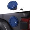 Blue Locking Gas Cap Cover for Jeep Wrangler JL 2018+ Exterior Trim Accessories