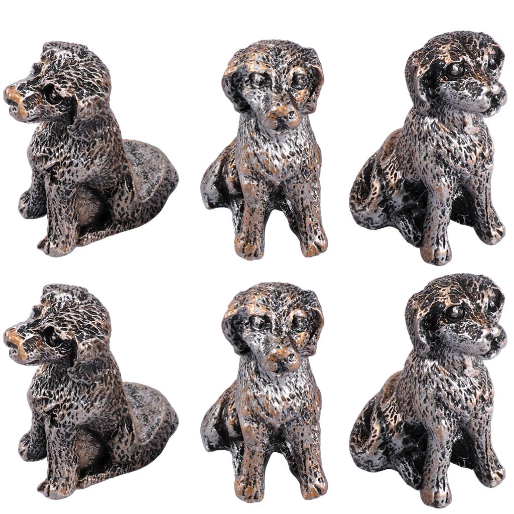 6Pcs Plant Pot Risers Pad Flower Pot Support Feet Bonsai Holders Tortoise/Frog/Dog Style Decorative Planter Elevator Pot Base