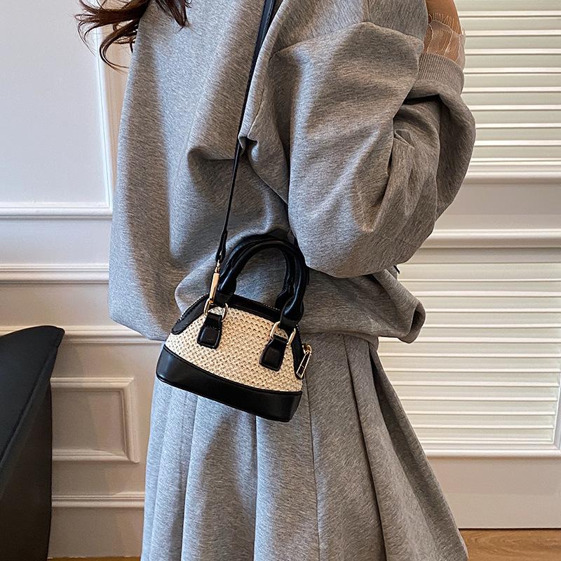 Popular Niche Mini Bag Women's New Casual Shoulder Messenger Bag Lipstick Change Shell Bag