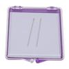 Magnetic Sewing Needle Case Transparent Cover Knitting Pin   Plastic Storage Box with 2 Needles