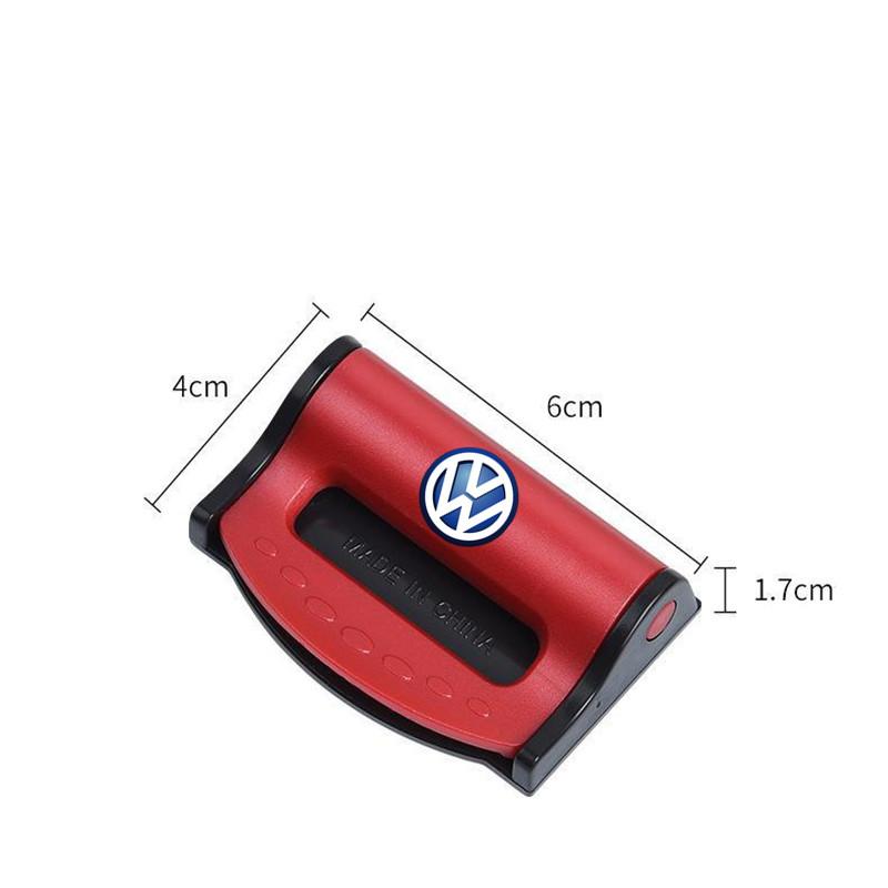 2026 Hot For VW VOLKSWAGEN 2PCS For Volkswagen Jetta Golf Polo Touran CC GTI Car Seatbelt Stopper Adjuster Clip Safety Seat Belt