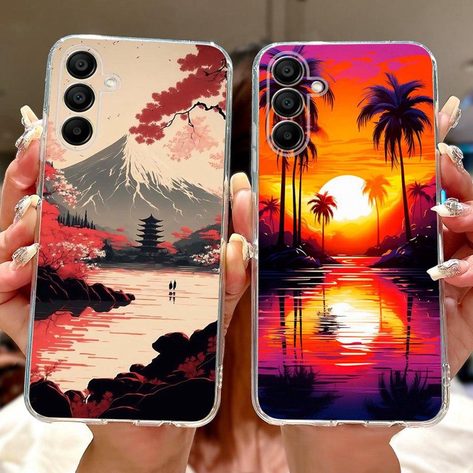 New Fashion Painting Case For Samsung Galaxy A16 Soft Silicone TPU Phone Cases For Samsung A16 5G 4G SM-A165F A166B Bumpers