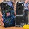 Elemento de Computador Para Xiaomi Redmi 13C Note13 12 Pro Plus 5G Note 9 13T Pro POCO X6 F5 F6 Capa de Telefone de Vidro Temperado Preto