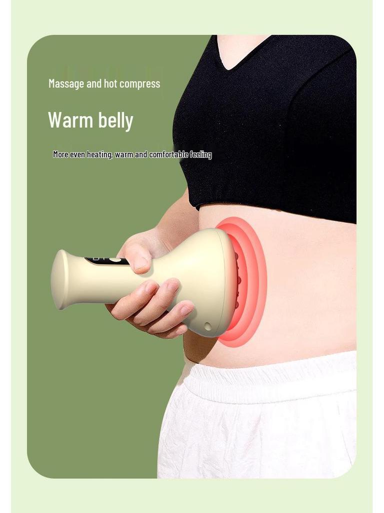Xinbailu Smart Electric Cupping Massager with Heat and Negative Pressure Therapy