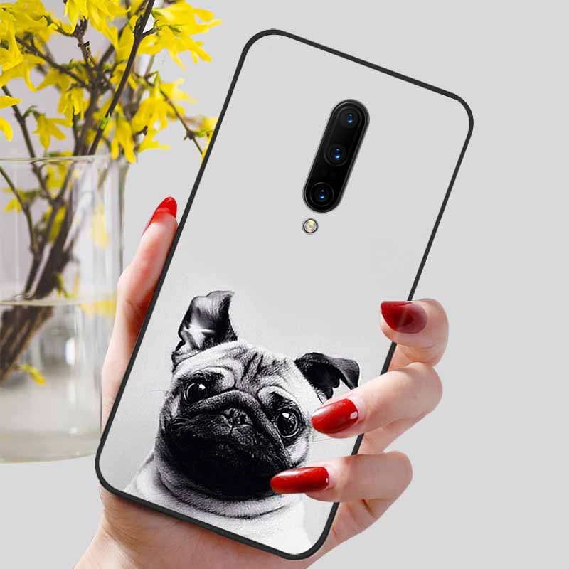 Phone Cover For Oneplus 7 Pro Case Lovely Printed TPU Silicon Soft Capa On for One Plus 7 7T Pro Oneplus7 7Pro Protection Covers