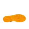 Air Jordan 1 Mid Grade School 'Reverse Yellow Toe' (Unisex) Taxi / White / Black Kids' Basketball Shoes 554725 701