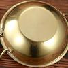 Wu Tuo Stainless Steel Rose Gold Hot Pot & Soup Pot Set