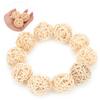Sepak Takraw Toy   Rattan Safe and Harmless   Small Animal Chew Toy for