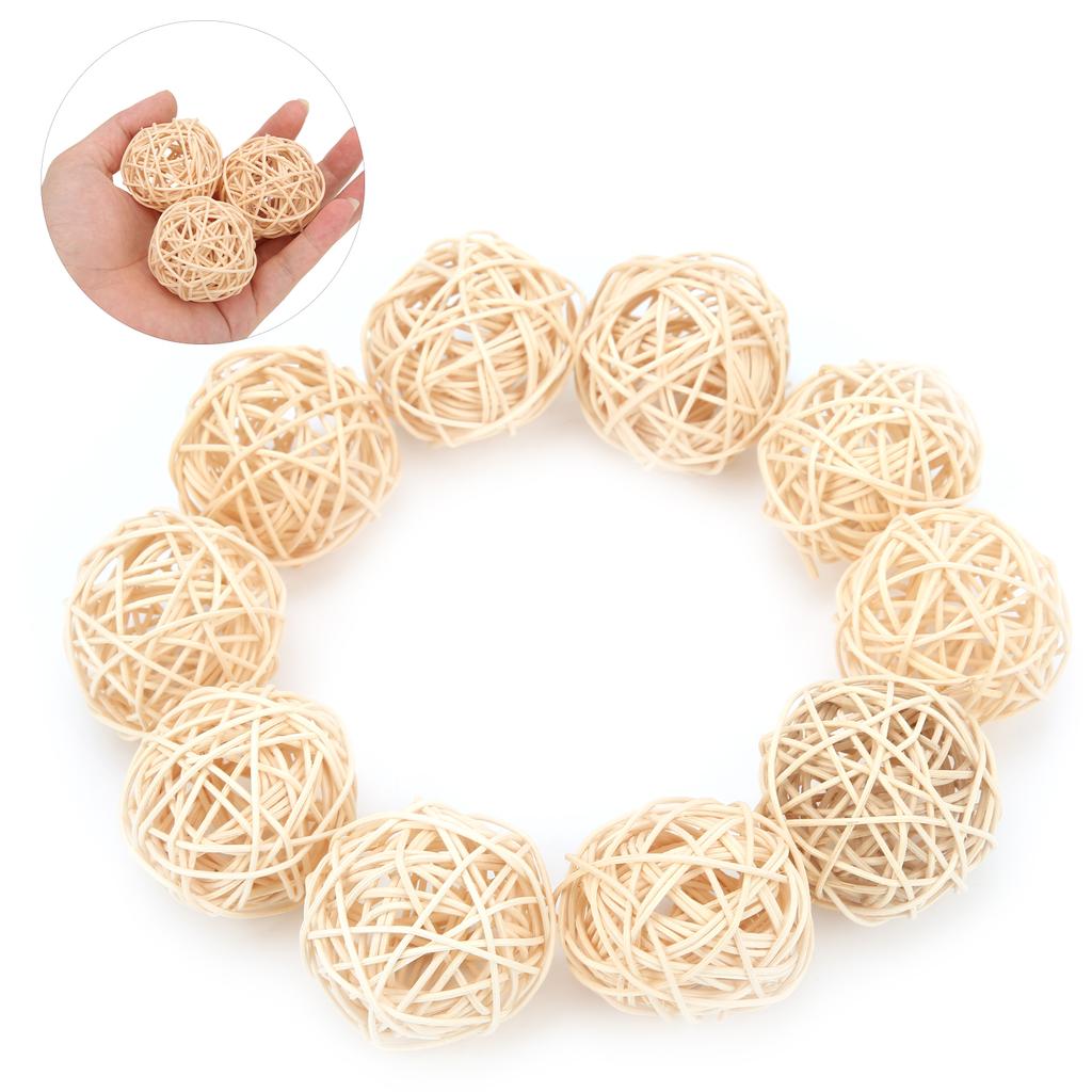 Sepak Takraw Toy   Rattan Safe and Harmless   Small Animal Chew Toy for