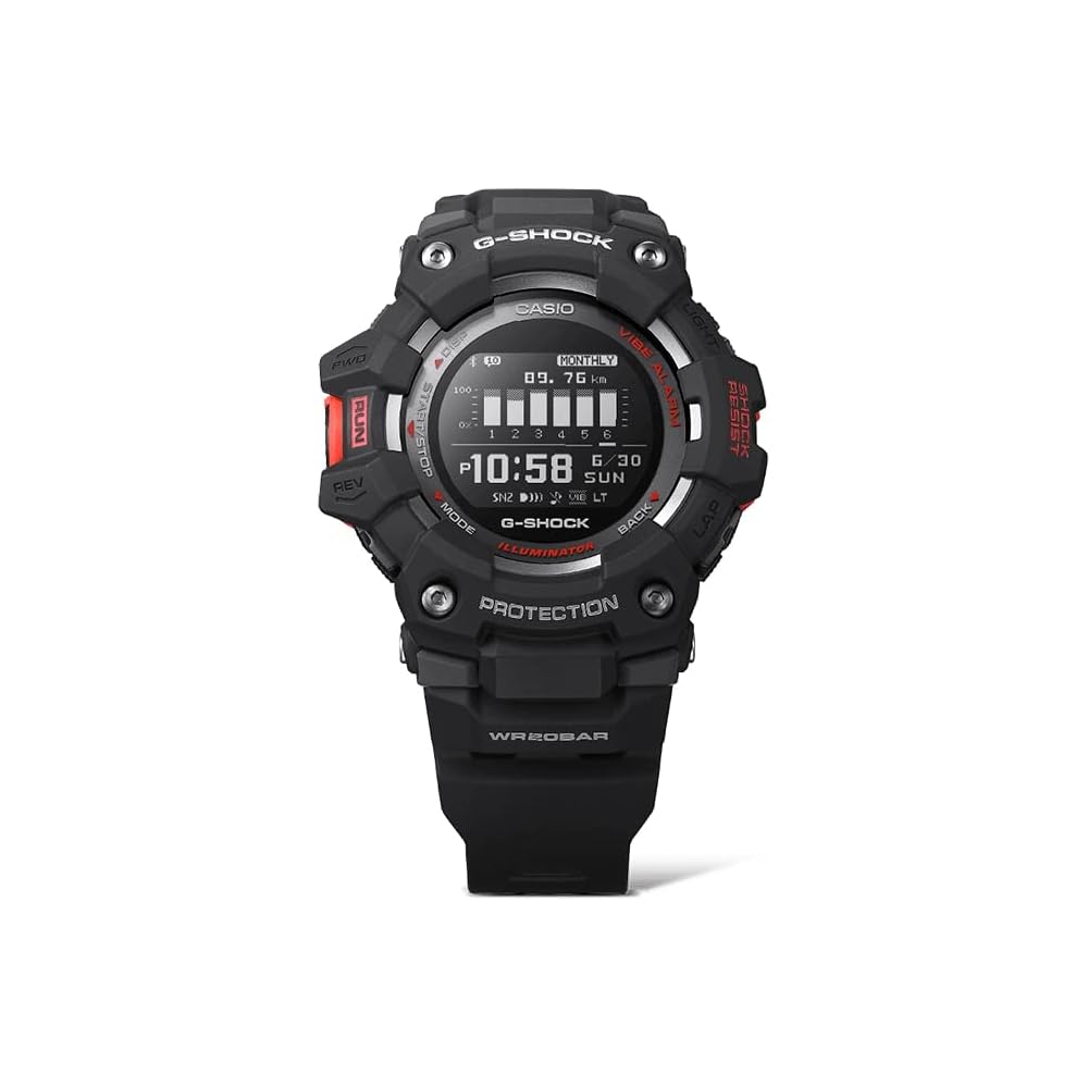 Casio G-Shock GBD-100-1 Men's Bluetooth Digital Watch Black Waterproof