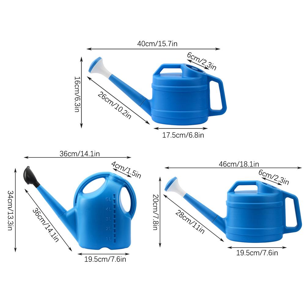 Garden Watering Can Long Spout Kettle For Vegetables Multifunctional Household Large Gardening Kettle For Indoor Plants Flower