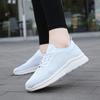 Fashion New Blue Mesh Shoes for Women Breathable Summer Lightweight Hiking Comfortable Casual Shoes Black Slip On Driving Loafers White