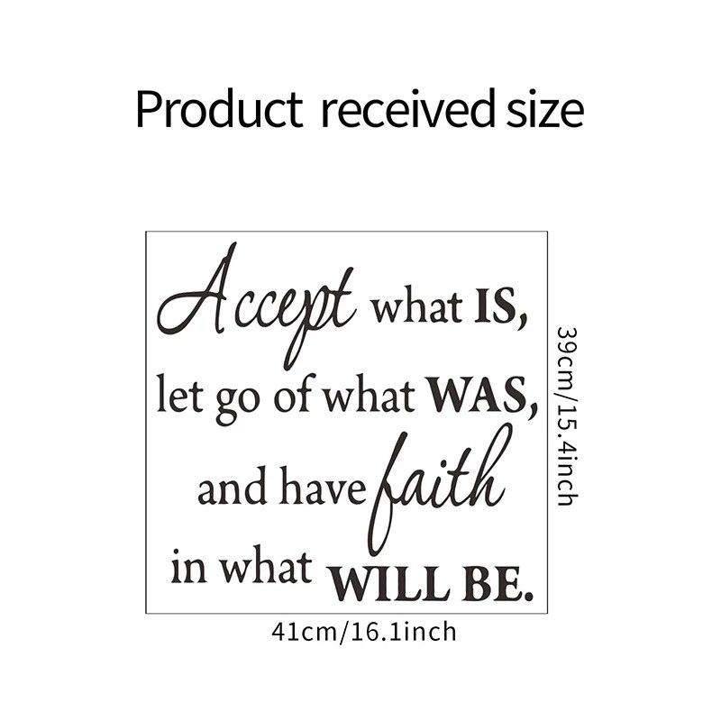 

Мотивационные Наклейки на Стену, Декоративные Наклейки для DIY, Многоразовые Матовые Наклейки на Стену, Настенное Украшение для Позитивной Энергии 39x41cm чёрный
