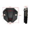 Aluminium Alloy Motorcycle Side Stand Plate High Strength Black Support Plate Universal Anti-Skid Kickstand Extender Parking