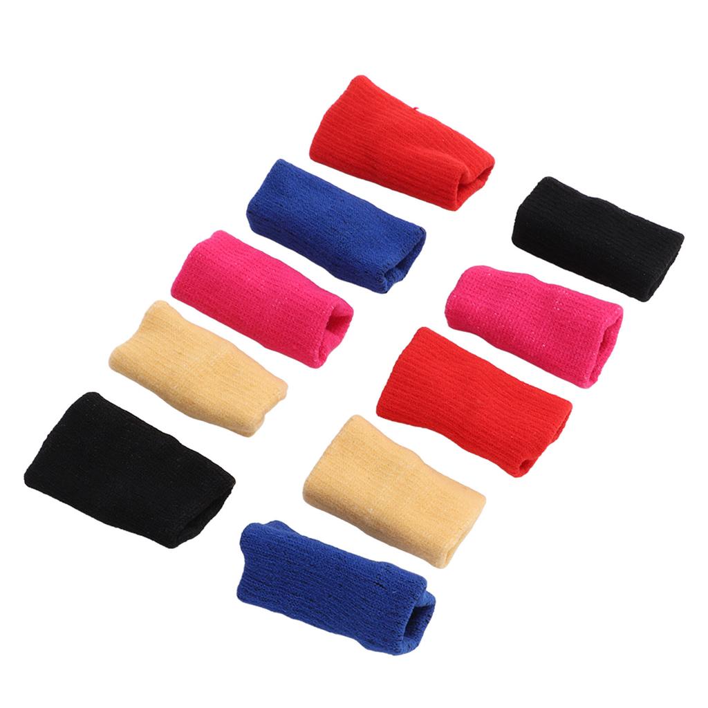 10Pcs Finger Protector Nylon Protect Fingers Meet Daily Needs Provide Sufficient Pressure Finger