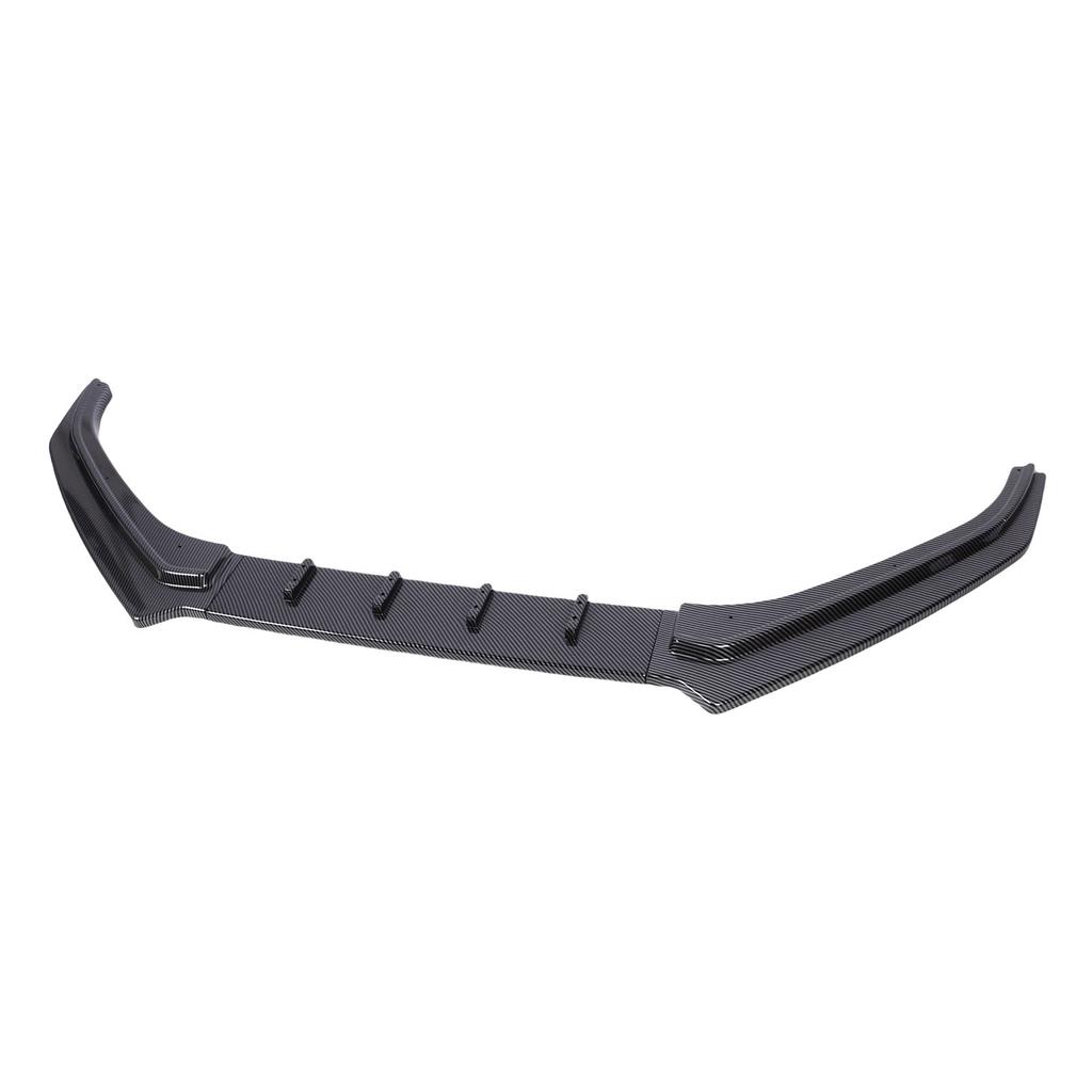 3pcs Front Bumper Lip Splitter Spoiler Body Kit Improve Aerodynamics Bumper Lip Diffuser Replacement for MK5 6R 2010