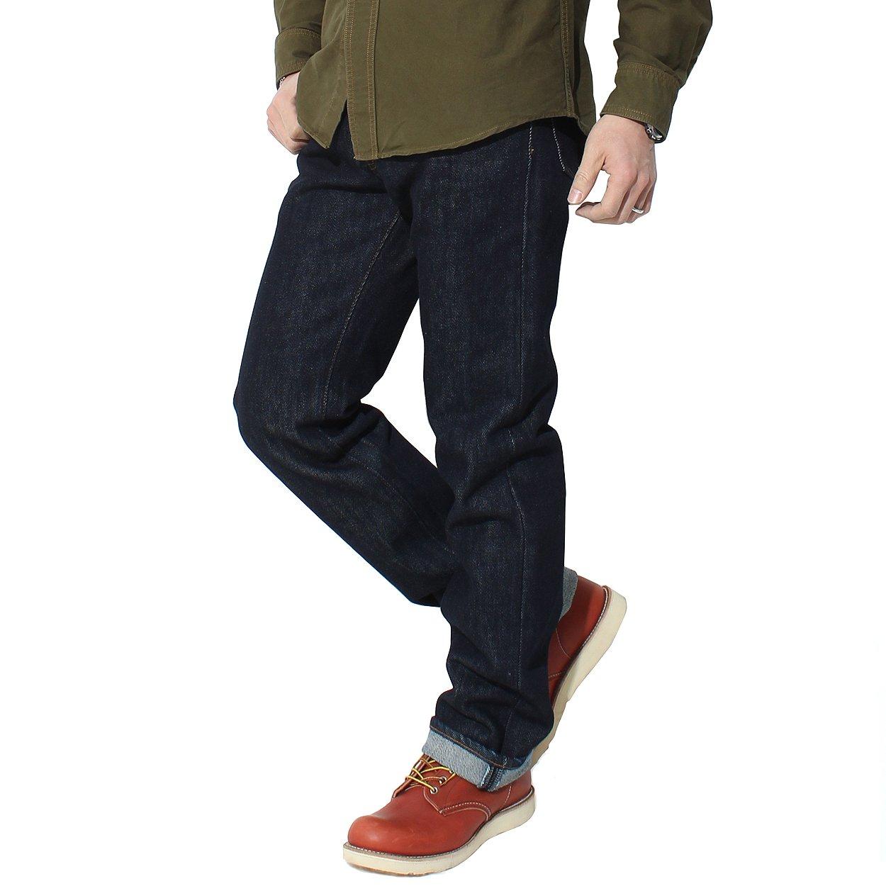 

KOJIMA GENES 21 унция Прямые Размер 34 Мужские джинсы, Индиго,