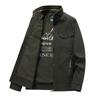 Men's Jackets Middle-aged Casual Tops Oversized Loose Fitting Pure Cotton