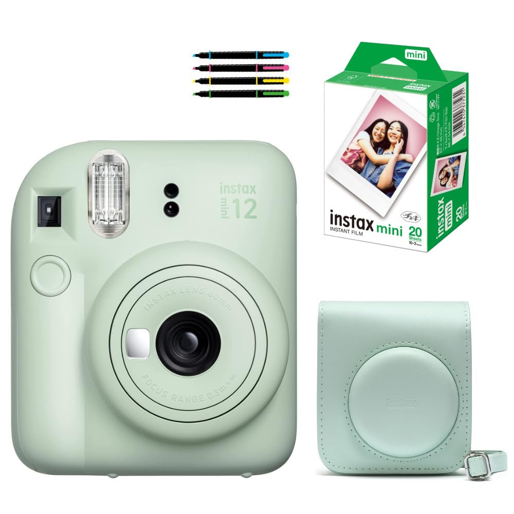

Миттєва камера Cheki instax mini 12 (Набір з 4 частин)