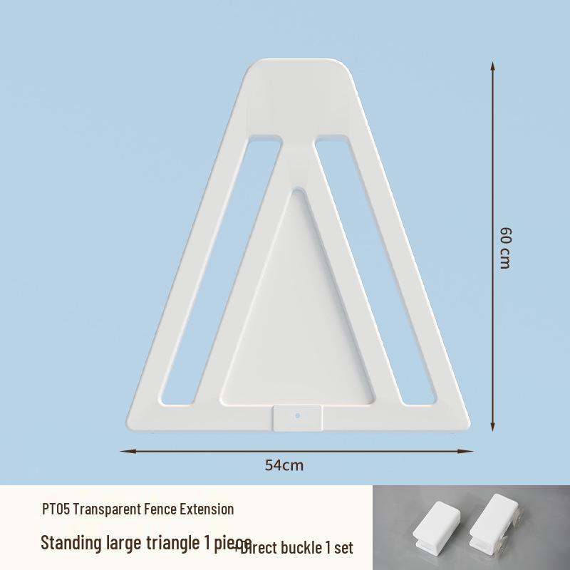 Acrylic Pet Fence: Transparent Indoor Barrier for Small Dogs