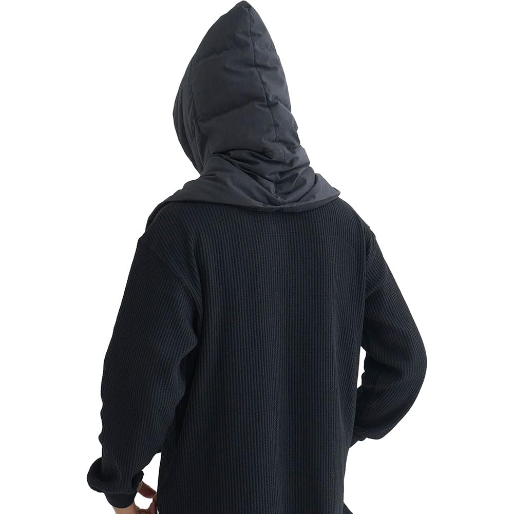 Unisex TEMPRA HINOC DOWN FREE [NANGA] Scarf, Black,