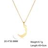 Cazador Gold Color 28 Arabic Letter Necklace for Women Stainless Steel Arab Alphabet Pendant Choker Necklaces Jewelry 2026 Trend