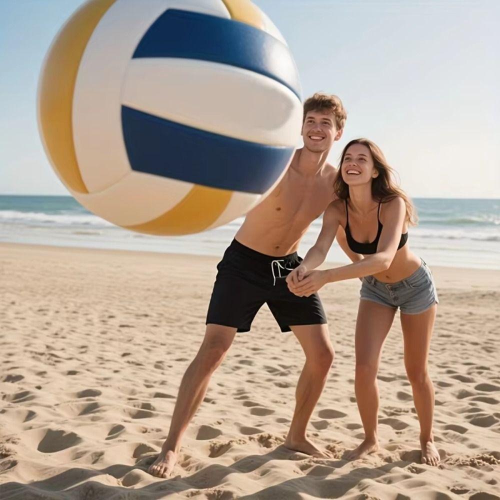 Aufblasbarer Volleyball in Riesen Größe PVC Material Riesiger Volleyball Ball Strandpartys