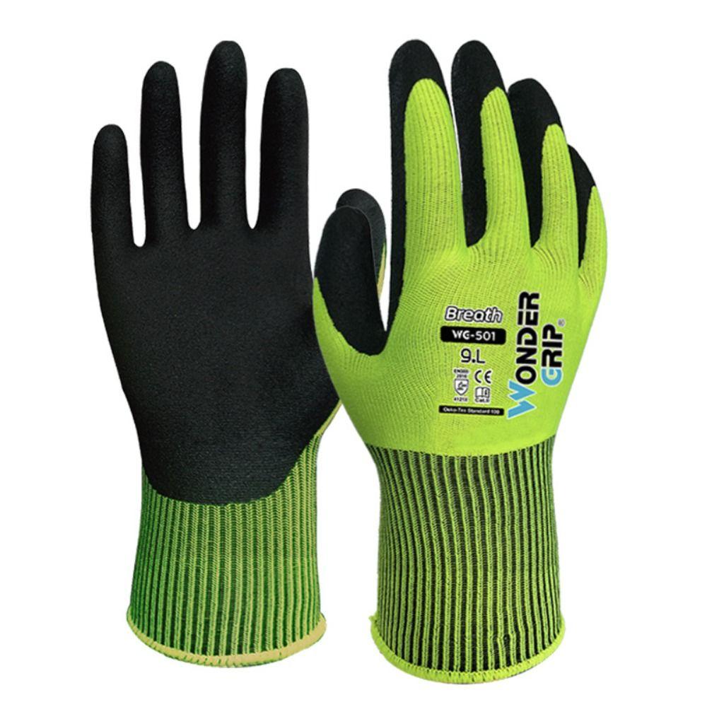 

Safety Garden Working Gloves Thicken Rose Pruning Gloves Wonder Grip Construction Gloves Men S