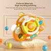 Fiakup Steering Wheel Toy,Cute Simulation Driving Toy With Light And Music,Kids Car Toys Steering Wheel, Musical Toy Multifunctional Educational Toys