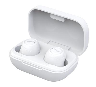 Maxell Bluetooth Compatible Completely Wireless Headphones White In-ear MXH-BTW300WH