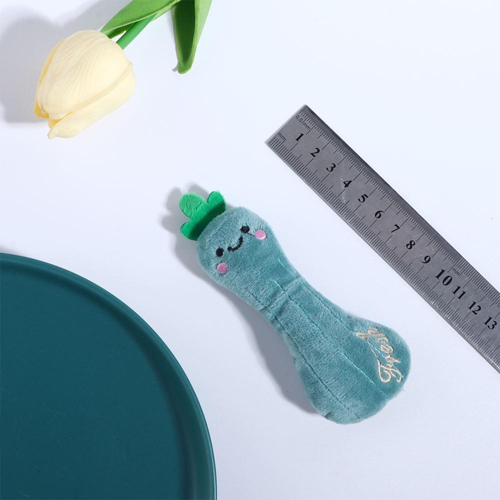 Dog Kitten Indoor Cute Soft Plush Interactive Chew Toy Teeth Bite Toys Cat Mint Toys Catnip Pillows