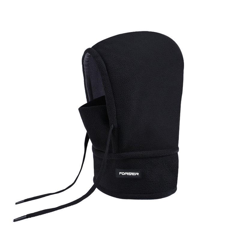 Unisex Windproof Wool Knit Hat with Ear Protection for Winter Cycling