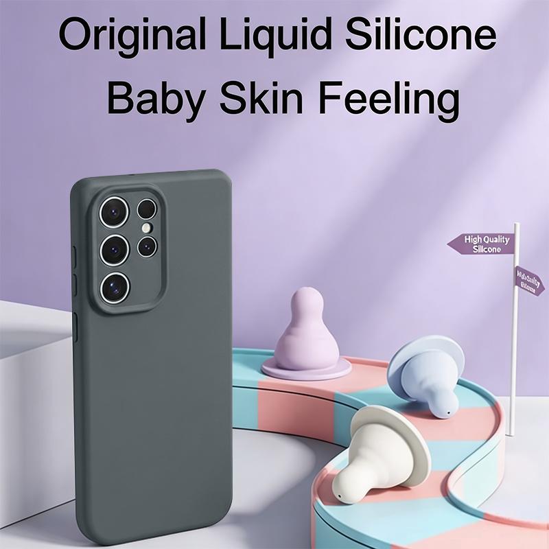 S26 Ultra Case Magnetic Liquid Silicone Soft Phone Cover Cases For Samsung S25 Ultra S26 S24 S23 S22 Plus A56 A55 A54 A16 5G