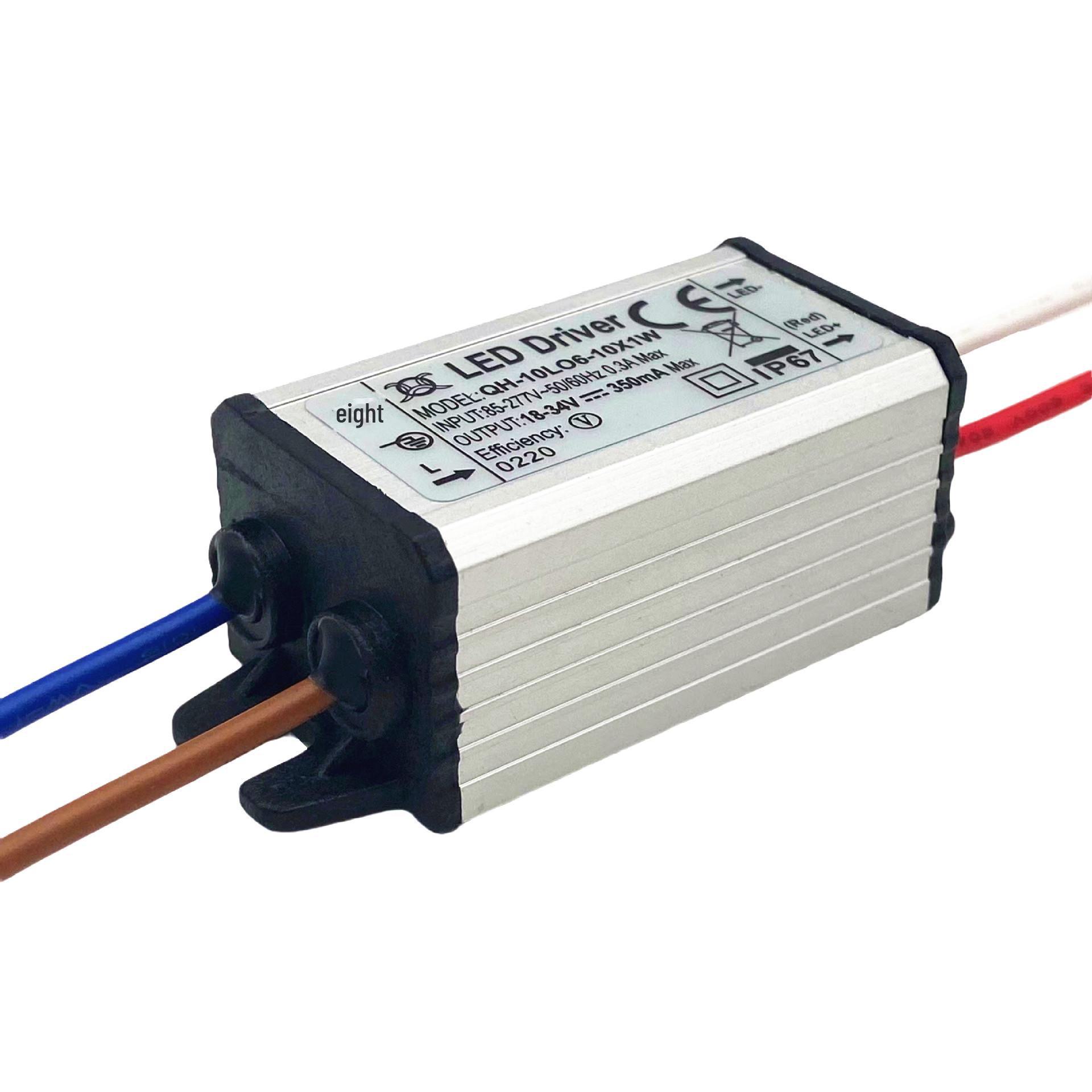 

Водонепроницаемый светодиодный драйвер постоянного тока для настенных светильников (6-10 струн, 7 Вт-10 Вт, широкий диапазон напряжений, без мерцания) 6-12 strings x1w DC:18-39v 220ma