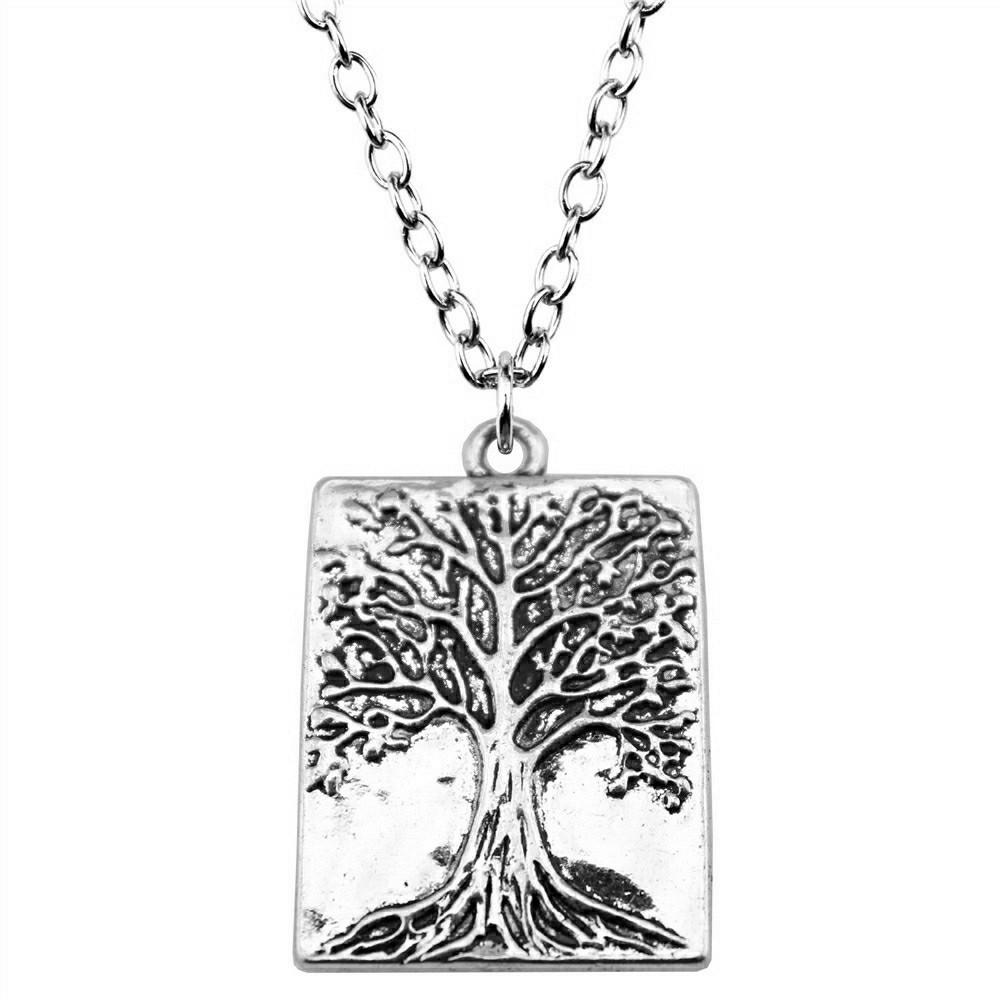 45cm Oder 70cm Lange Kette Halskette Lebensbaum Hochzeitsschmuck Zubehör QN079