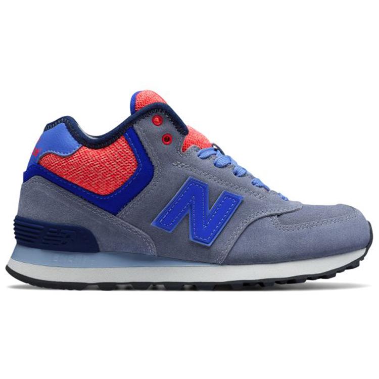 New New Balance 574 Mid Cut 'Gray Red Blue' Women's WH574WC