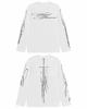 Unisex Japanese Retro Long Sleeve T-shirt: Loose, Breathable Round Neck with Letter Print for Teens, Perfect for Spring and Autumn