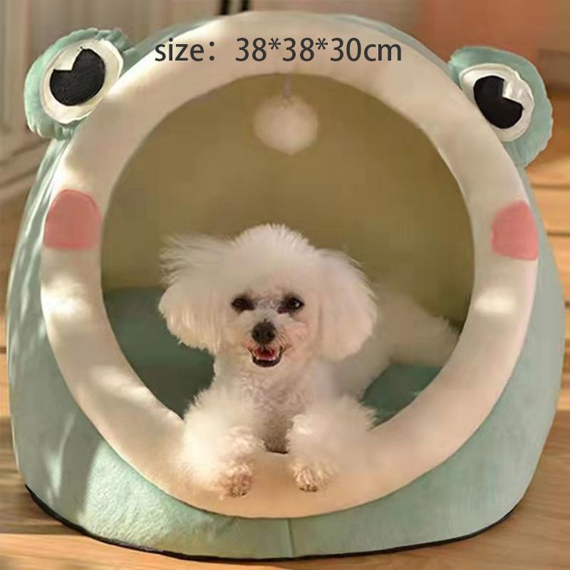 

Ліжко для котів Будиночок Розплідник Гніздо Круглі Домашні тварини Печера для сну Ліжка для кошенят Кошик для домашніх тварин Затишний кошеня Лежак Подушка Будиночок для котів Намет Будиночок для собак M