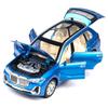 1:24 BMW X7 SUV Diecast Metal Alloy Model car Sound Light Pull Back Collection Kids Toy Gifts