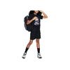 Nike Sportswear Printed Letter Casual Round Neck Short Sleeve T-Shirt Kids Tops Black FV5348-010