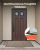 Front Door Mat, 1194 X 813 Mm Commercial Floor Mat for Indoor and Outdoor, Modern Stylish Carpet with TPE Backing, Heavy Duty Washable Entry
