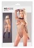 No:xqse - Sexy Bodysuit Made Of Thick Elastic Mesh Sl