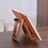 1 pièce Support de recette de cuisine Présentoir de menu Support en bois Support de téléphone Salle à manger et cuisine de la maison