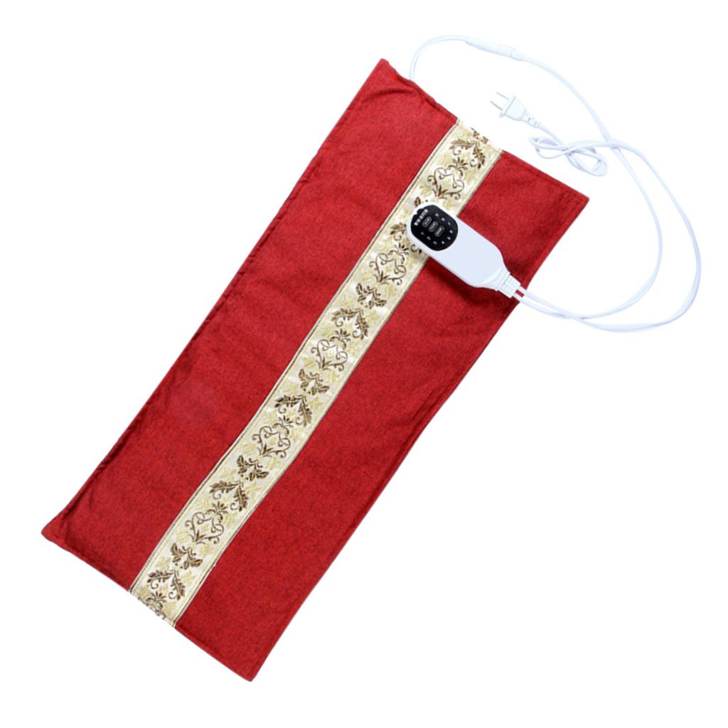 Electric Wormwood Hot Compress Bag Sea Salt Moxibustion Bag for Waist Neck