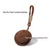 Corduroy Mini Bucket Hat Keychain: Cute Earphone Bag & Coin Purse