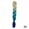 Braids Hair Extensions Balayage Ombre DIY Quick Weave Braiding Hair for Cosplay Daily Use for Women