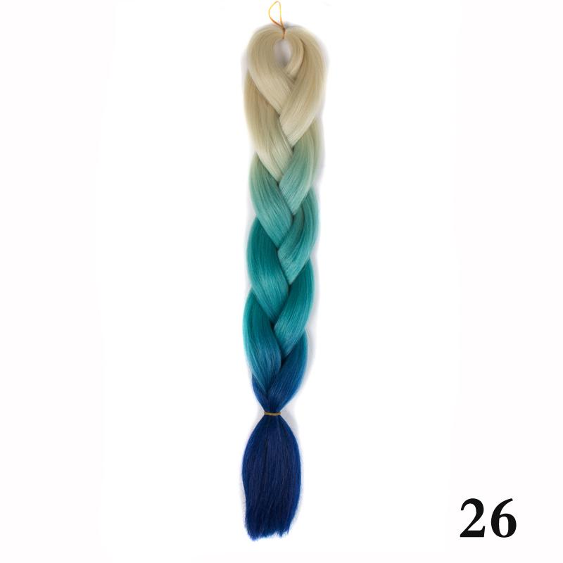 Braids Hair Extensions Balayage Ombre DIY Quick Weave Braiding Hair for Cosplay Daily Use for Women