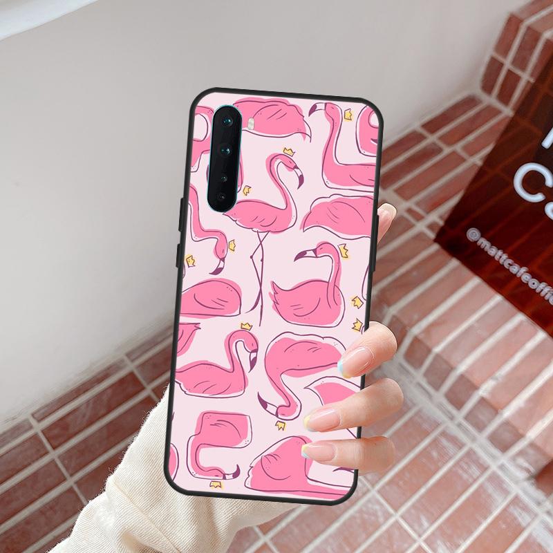 Flamingo Case For OnePlus 13R 12R 10R 13T 15 13 12 11 10T 8T Nord CE 4 3 2 Lite N20 N30 Nord 5 Cover